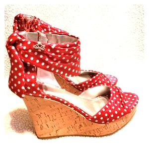 Fergalicious Platform Wedge Shoes